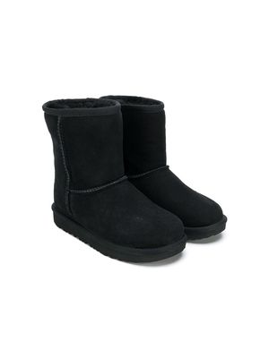 UGG Kids fur lined boots - Black