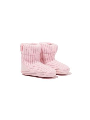 UGG Kids Skylar ribbed ankle boots - Pink