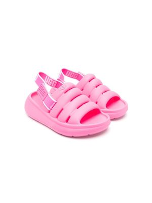UGG Kids Sport Yeah slingback sandals - Pink