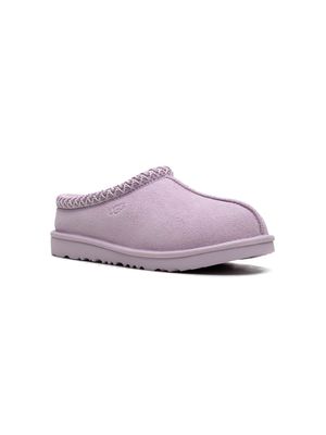 UGG Kids Tasman II "Lavender" suede slippers - Pink