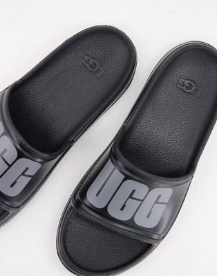 UGG logo slides in black