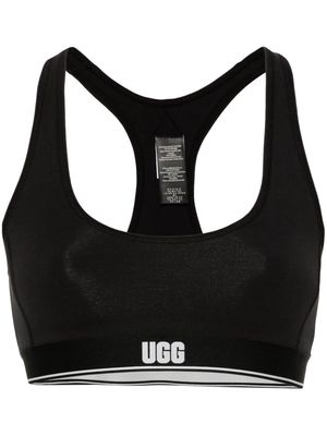 UGG Missy logo-underband sports bra - Black
