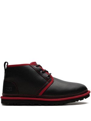 UGG Neumel "Black / Red" leather boots
