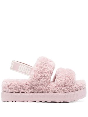 UGG Oh Fluffita platform sandals - Pink
