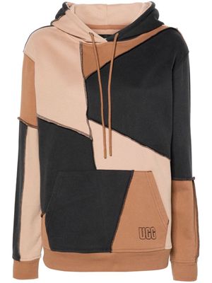 UGG Raini patchwork hoodie - Brown