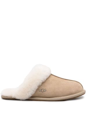 UGG Scuffette faux-fur slippers - Neutrals