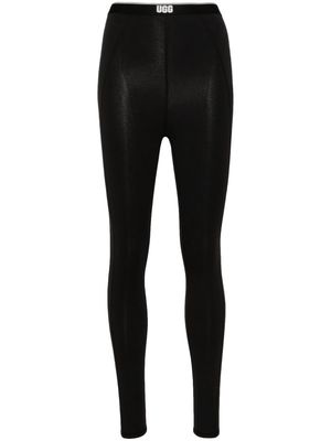 UGG Selina logo-waistband leggings - Black