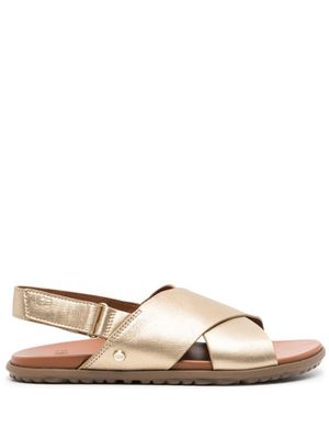UGG Solivan slingback sandals - Gold