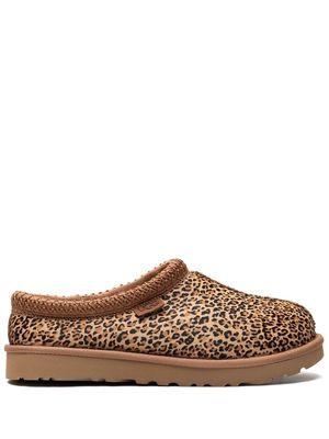 UGG Tasman Speckles leopard-print slippers - Brown