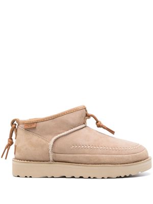 UGG Ultra Mini Crafted Regenerate suede boots - Neutrals