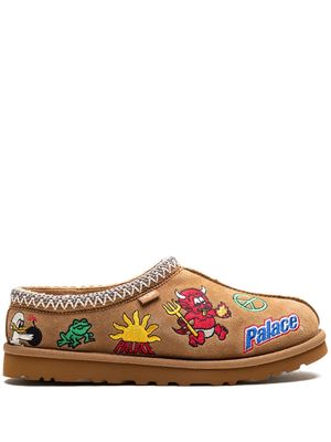 UGG x Palace Tasman "Chestnut" slippers - Brown