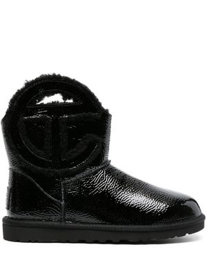 UGG x Telfar Logo Mini Crinkle boots - Black