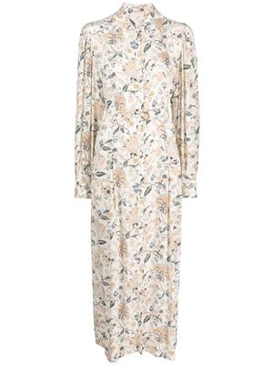 Ulla Johnson Athena floral-print dress - Neutrals