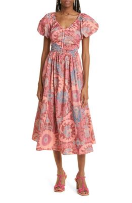 Ulla Johnson Cecile Paisley Dress in Passionflower