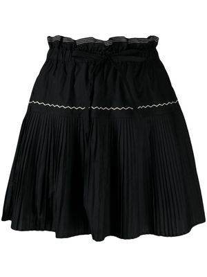 Ulla Johnson Erika pleated miniskirt - Black