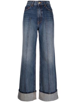 Ulla Johnson high-rise wide-leg jeans - Blue