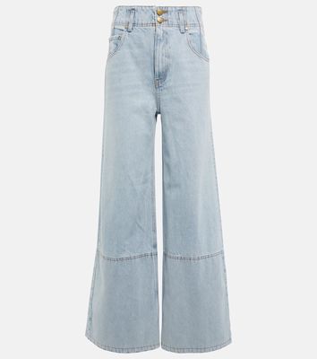 Ulla Johnson High-rise wide-leg jeans