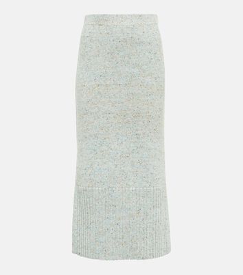 Ulla Johnson Kaiya high-rise knit midi skirt