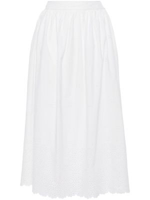 Ulla Johnson Marisol midi skirt - White