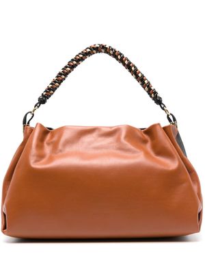 Ulla Johnson Remy two-tone shoulder bag - Brown