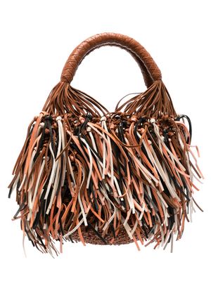 Ulla Johnson small Valeria tote bag - Brown