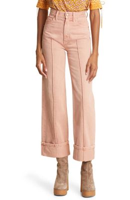 Ulla Johnson The Genevieve Pintuck Nonstretch Jeans in Rosewood Wash