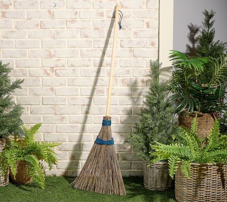 Ultimate Innovations Coconut Palm Outdoor Garden Broom