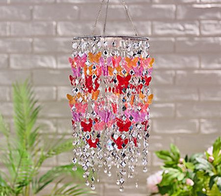 Ultimate Innovations Multi-Color Butterfly Chandelier