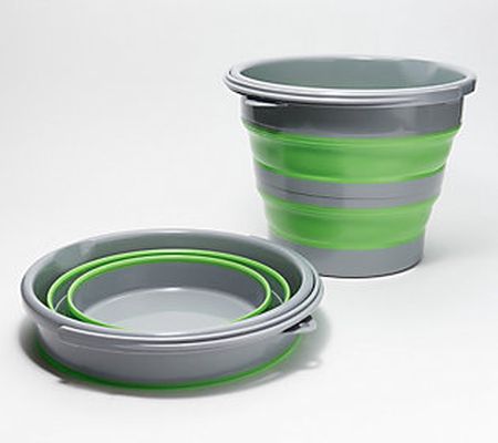 Ultimate Innovations Set-2 Collapsible 4Gallon Buckets