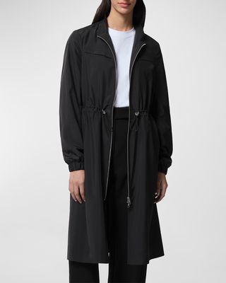 Ultra-Light Water-Repellent Packable Trench Coat