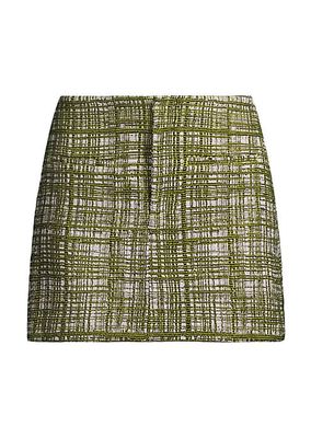 Ultra Tweed A-Line Miniskirt