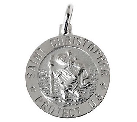 UltraFine Silver Saint Christopher Pendant