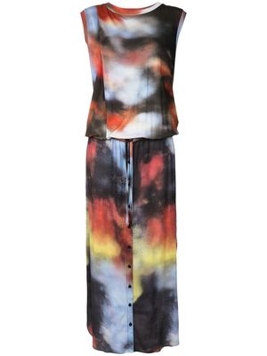 Uma | Raquel Davidowicz Alface drop-waist dress - Multicolour