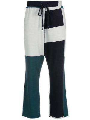Uma | Raquel Davidowicz colour-block drawstring track pants - Multicolour