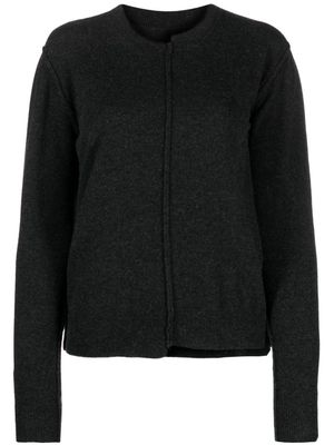Uma Wang asymmetric cashmere jumper - Grey