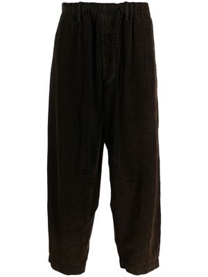 Uma Wang corduroy straight-leg trousers - Brown