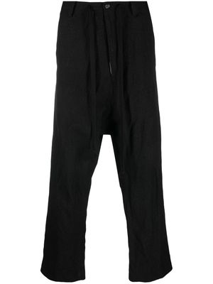 Uma Wang drop crotch trousers - Black