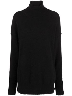 Uma Wang roll-neck knitted jumper - Black