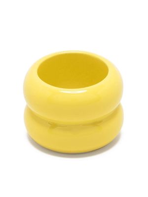 Uncommon Matters Breve lacquered-finish ring - Yellow