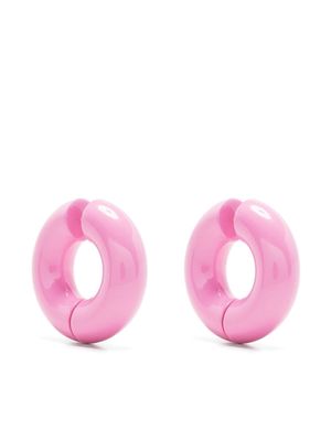 Uncommon Matters Strato hoop earrings - Pink