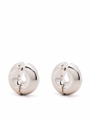 Uncommon Matters Stratus hoop earrings - Silver