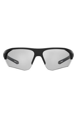 Under Armour 72mm Polarized Sport Sunglasses in Black Grey /Gray