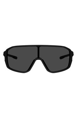 Under Armour Game Day 99mm Shield Sport Sunglasses in Black /Grey Oleophobic