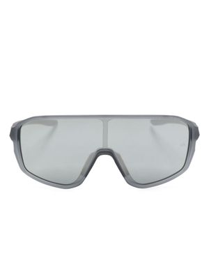 Under Armour Game Day logo-engraved sunglasses - Grey