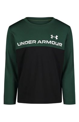 Under Armour Kids' Be Seen Performance Long Sleeve Graphic T-Shirt in Black