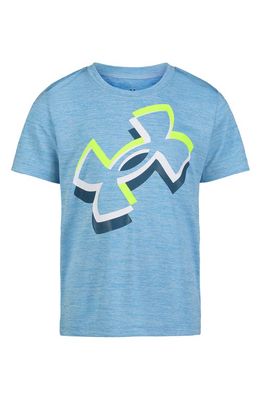 Under Armour Kids' Big Logo Pop Performance Graphic Tee in Tonic