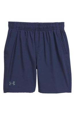 Under Armour Kids' OD Stretch Performance Athletic Shorts in Midnight Navy