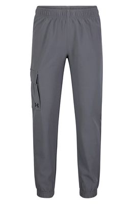 Under Armour Kids' Pennant Performance Cargo Pants in Pitch Gray