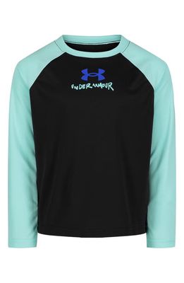 Under Armour Kids' Protect this House Long Sleeve Performance Graphic T-Shirt in Black