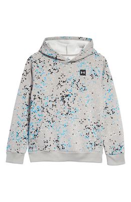 Under Armour Kids' Rival Hoodie in Tin